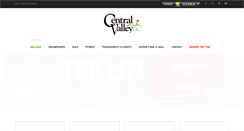 Desktop Screenshot of golfcentralvalley.com